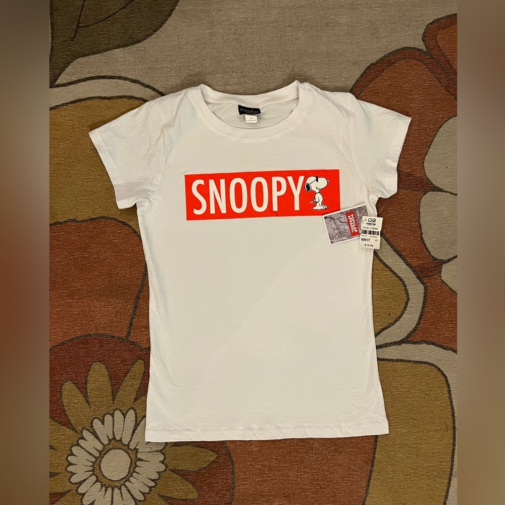 Womens cut snoopy shirt